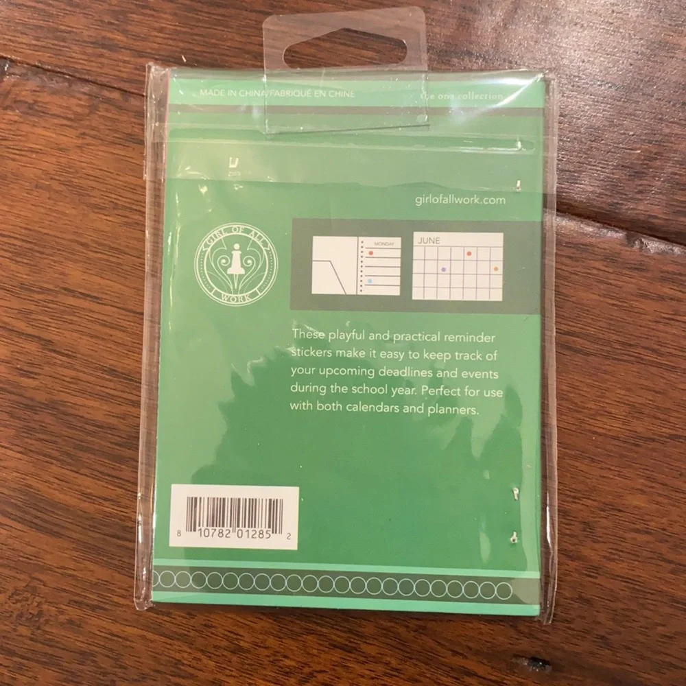 NWT CONTAINER STORE Calendar Stickers